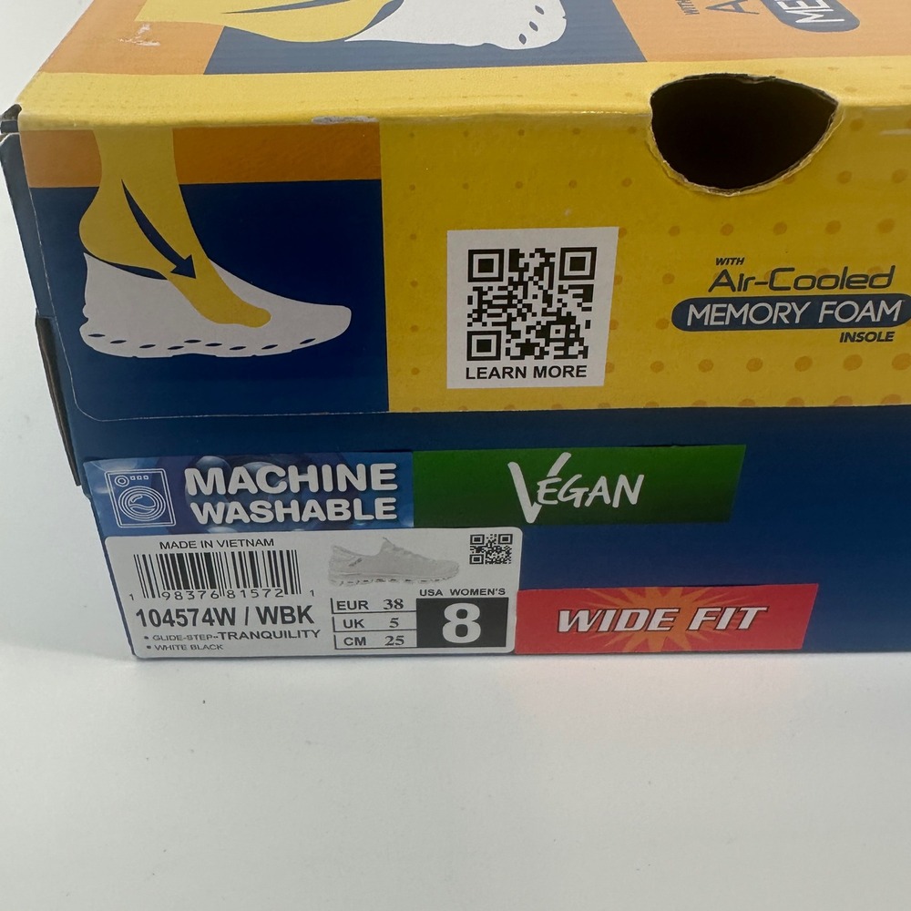 Skechers Slip-ins Glide-Step Women 8 Wide White Solid Athletic Modern - Picture 7 of 7